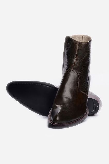 Footprint - 	Brown Formal Leather Boots