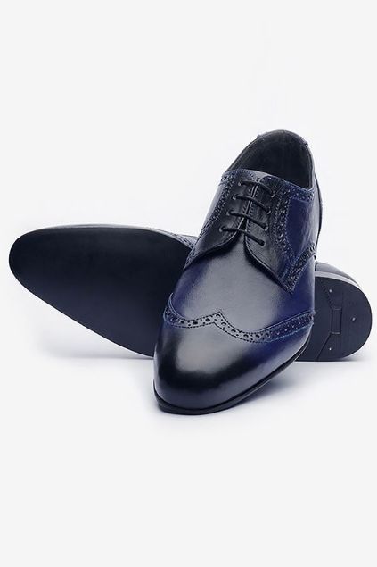 Footprint - Black Classic Leather Brogue